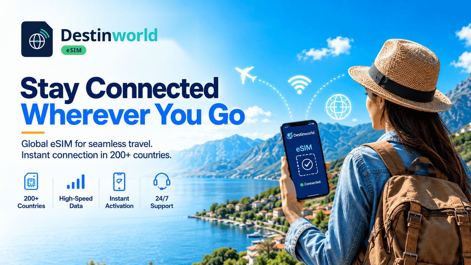 Destinworld eSIM travel destination